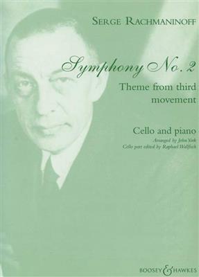 Sergei Rachmaninov: Theme From 3rd Movement - Second Symphony: Cello mit Begleitung