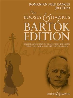 Béla Bartók: Romanian Folk Dances for Cello: (Arr. Hywel Davies): Cello mit Begleitung