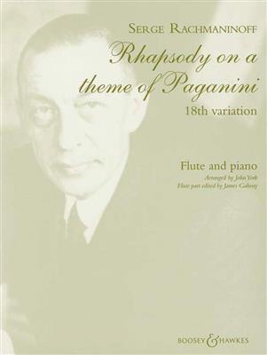 Sergei Rachmaninov: Rhapsody On A Theme Of Paganini - 18th Variation: Flöte mit Begleitung