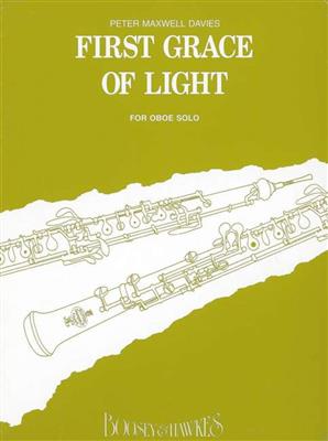Peter Maxwell Davies: First Grace of Light: Oboe Solo