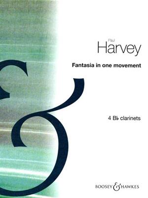 P. Harvey: Fantasia: Klarinette Ensemble