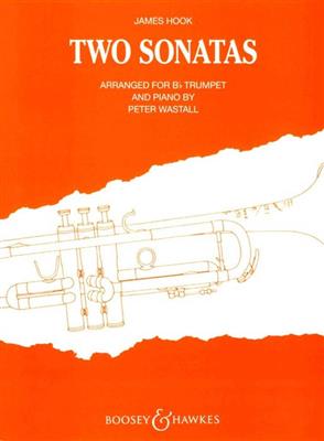 James Hook: 2 Sonatas: (Arr. Peter Wastall): Trompete mit Begleitung