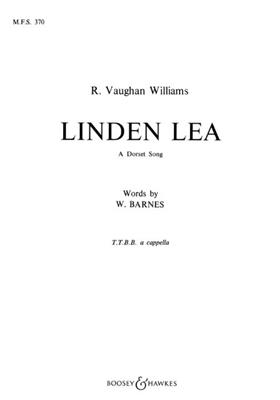 Ralph Vaughan Williams: Linden Lea: Männerchor mit Begleitung