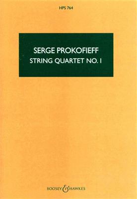 Sergei Prokofiev: String Quartet No. 1 op. 50: Streichquartett