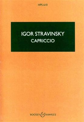 Igor Stravinsky: Capriccio: Orchester mit Solo