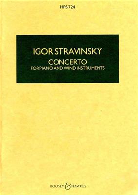 Igor Stravinsky: Konzert: Blasorchester mit Solo
