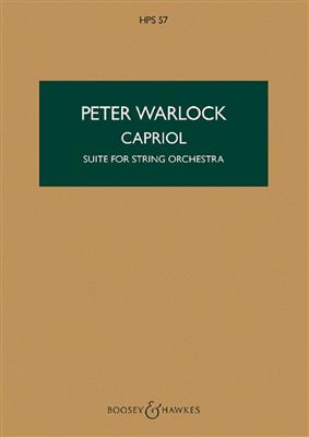 Peter Warlock: Capriol: Streichorchester