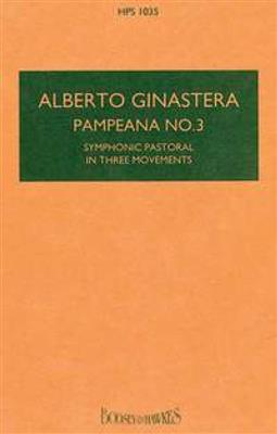 Alberto Ginastera: Pampeana No. 3 op. 24: Orchester