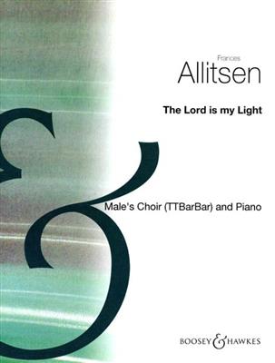 Frances Allitsen: The Lord is my Light: (Arr. Doris Arnold): Männerchor mit Klavier/Orgel