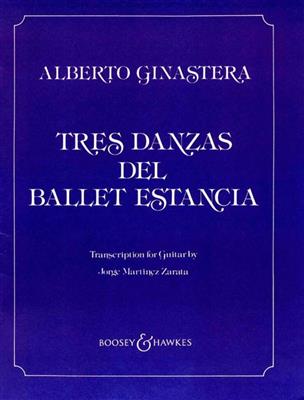 Alberto Ginastera: 3 Dances From Estancia op. 8: (Arr. Jorge Martinez Zarate): Gitarre Duett