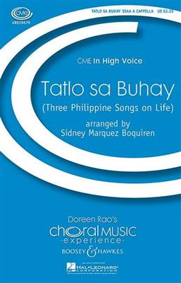 Tatlo sa Buhay: (Arr. Sidney Marquez Boquiren): Kinderchor A cappella