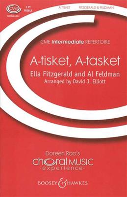 Al Feldman: A-Tisket, A-Tasket: (Arr. David J. Elliott): Frauenchor mit Ensemble