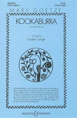Kookabura: (Arr. Carolee R. Curtright): Kinderchor mit Klavier/Orgel