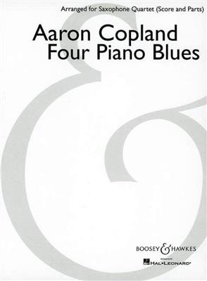 Aaron Copland: Four Piano Blues: (Arr. Paul Cohen): Saxophon Ensemble