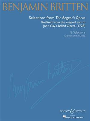 Benjamin Britten: Selections from The Beggar's Opera: Gesang mit Klavier