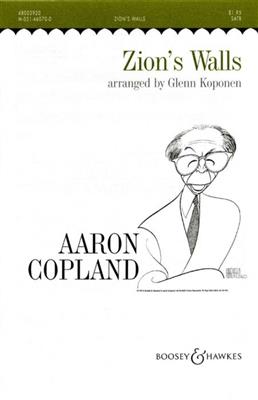 Aaron Copland: Zion's Walls (SATB): Gemischter Chor mit Begleitung