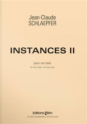 Jean-Claude Schlaepfer: Instances II: Horn Solo