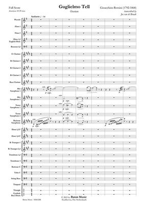 Gioachino Rossini: Guglielmo Tell Overture: (Arr. Braak): Blasorchester