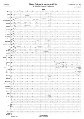 Messe Solennelle de Sainte Cécile: Blasorchester