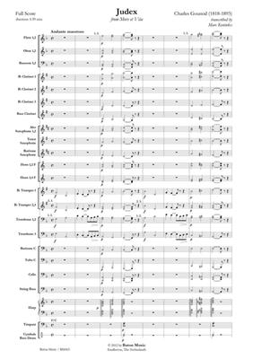 Charles Gounod: Judex: (Arr. Marc Koninkx): Blasorchester