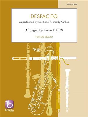 Luis Fonsi: Despacito: (Arr. Emma Philips): Flöte Ensemble