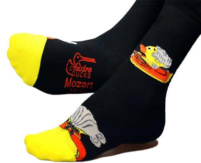 Austroducks Socks Mozart Design