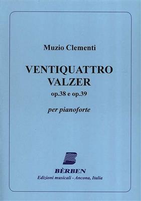 Muzio Clementi: 24 Walzer Op.38 e 39: Klavier Solo