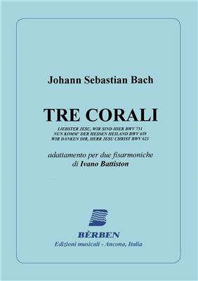 Johann Sebastian Bach: Tre Chorale: Akkordeon Duett