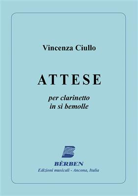 Vincenza Ciullo: Attese: Klarinette Solo
