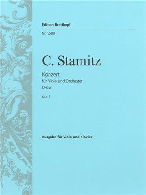 Anton Stamitz: Concert D Op.1: Viola mit Begleitung