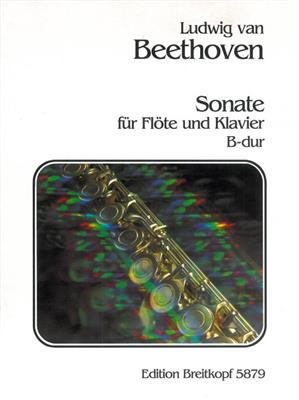 Ludwig van Beethoven: Sonate Bes: Flöte mit Begleitung