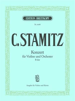 Anton Stamitz: Concert Bes (C): Violine mit Begleitung