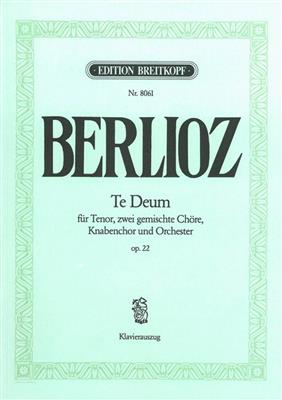 Hector Berlioz: Te Deum Op.22: Gesang mit Klavier