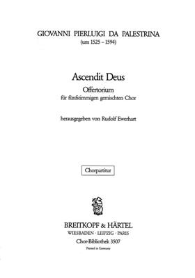 Giovanni Pierluigi da Palestrina: Ascendit Deus - Offertorium: Gemischter Chor mit Begleitung
