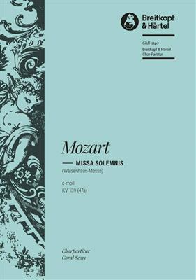 Wolfgang Amadeus Mozart: Missa solemnis c/C KV 139(47a): Gemischter Chor mit Ensemble