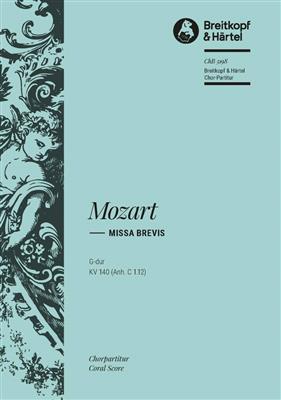 Wolfgang Amadeus Mozart: Missa brevis in G KV140(C1.12): Gemischter Chor mit Ensemble