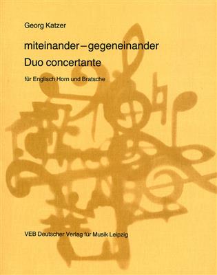 Georg Katzer: Miteinander - gegeneinander: Horn Solo