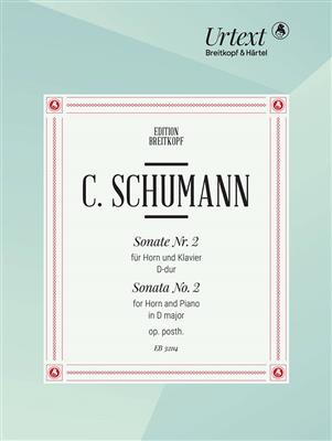 Camillo Schumann: Sonata No. 2 op. posth.: Horn mit Begleitung