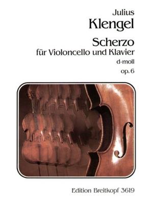 Julius Klengel: Scherzo op. 6 d-moll: Cello mit Begleitung