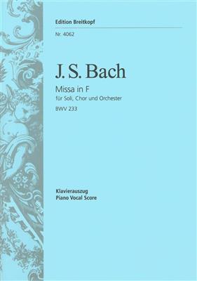 Johann Sebastian Bach: Messe F-dur BWV 233: Gemischter Chor mit Ensemble