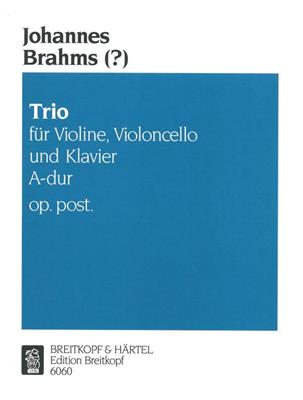 Johannes Brahms: Klaviertrio A-dur op. post.: Klaviertrio