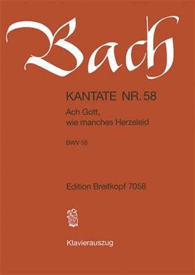 Johann Sebastian Bach: Kantate 58 Ach Gott, wie: Orchester mit Gesang