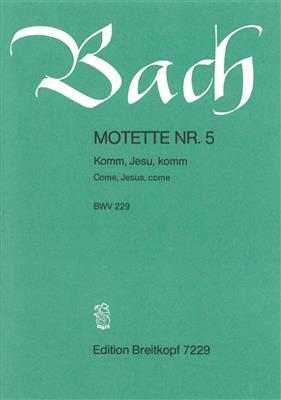 Johann Sebastian Bach: Komm, Jesu, Komm BWV 229: Gemischter Chor mit Begleitung
