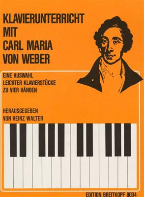 Carl Maria von Weber: Auswahl vierhänd.Originalwerke: Klavier vierhändig