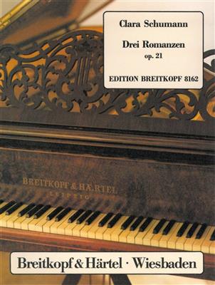Clara Schumann: Drei Romanzen op. 21: Klavier Solo