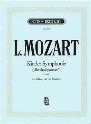 Leopold Mozart: Kinder Symphonie: Klavier vierhändig