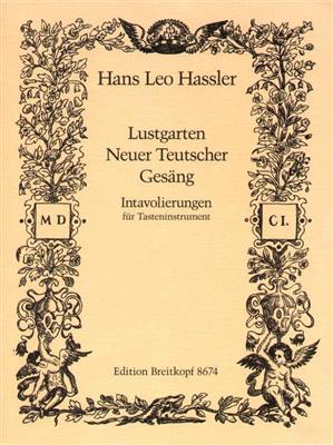 Hans Leo Hassler: ntavolierungen a.Lustgarten: Sonstige Tasteninstrumente