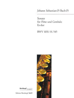 Johann Sebastian Bach: Sonate Es-dur BWV 1031: Flöte mit Begleitung