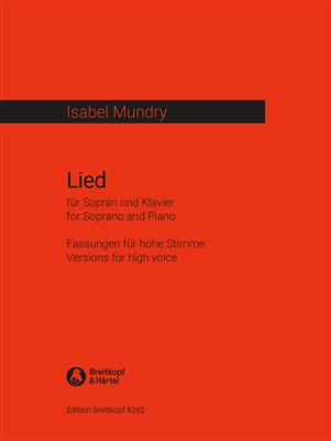 Isabel Mundry: Lied: Gesang Duett