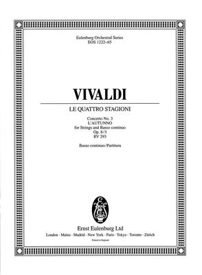 Antonio Vivaldi: Die vier Jahreszeiten op. 8/3 RV 293 / PV 257: Streichensemble